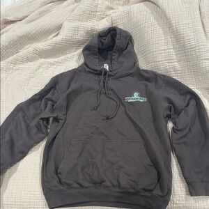 Gray Hoodie with Front Logo